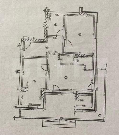 Apartament 3 camere, 66 mp, terasa 25 mp, parcare, Manastur - Metro/Amethyst - 8
