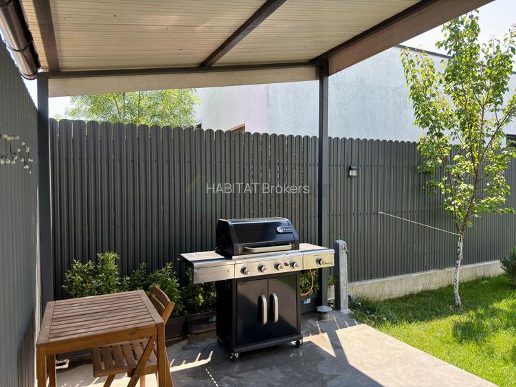 Casa pe parter cu 3 camere | Tunari | Mobilata si utilata | Comision 0 - 12