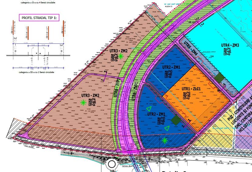 Vand 18 ha teren intravilan - dezvoltari imobiliare - 3