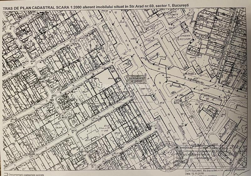 TEREN DE VANZARE 503MP ,BUL. ION MIHALACHE ( PIATA MURES - CHIBRIT )  - 2