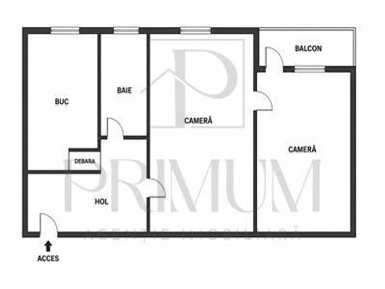 Dacia - 2 Camere - Etaj 1 - Semicentral - 5