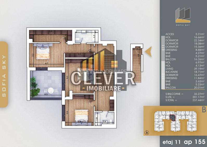 Duplex 5 Camere 247 mp, 4 bai, 700m Metrou Nicolae Teclu - 3