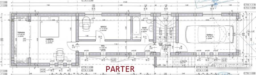 Casa in Sopor, D+P+E,  CE A+ NZEB,  177 mp utili + 2 terase + garaj - 3