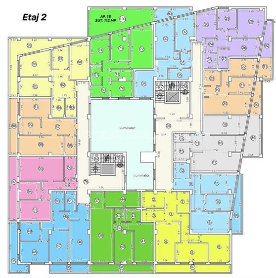 Tomis Nord/Carrefour - Vanzare apartament cu 3 camere, bloc nou. - 10