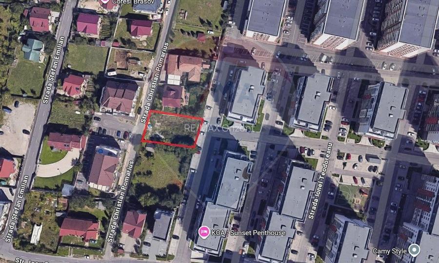 Teren de închiriat–700 mp –Tractorul, Brașov | Str. Christian Pomarius - 5