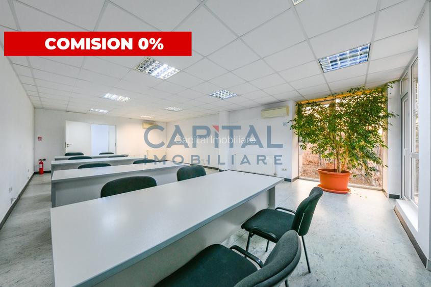 Spatiu birou de inchiriat, 270mp, mobilat, Semicentral, Comision 0% - 2