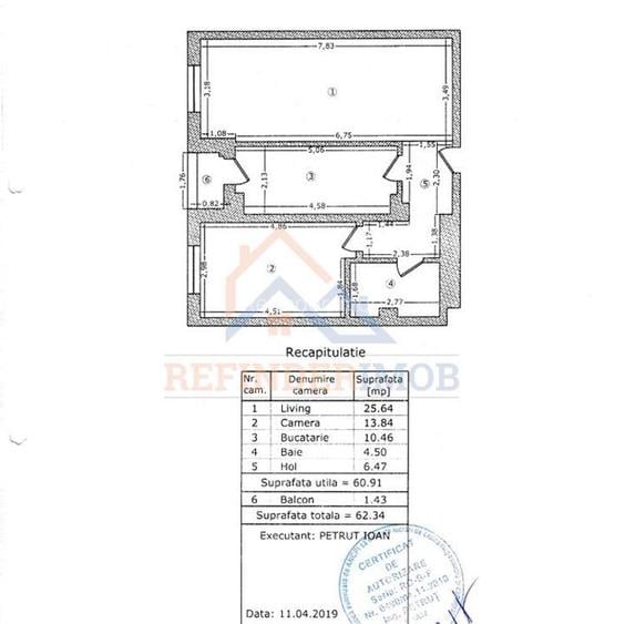 Apartament de vanzare cu 2 camere, Complex Activ Residence - 11