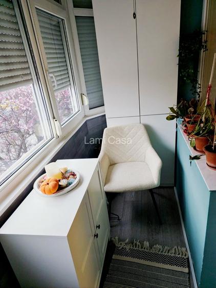 Inel 1 - 2 camere decomandat  - mobilat. - 5