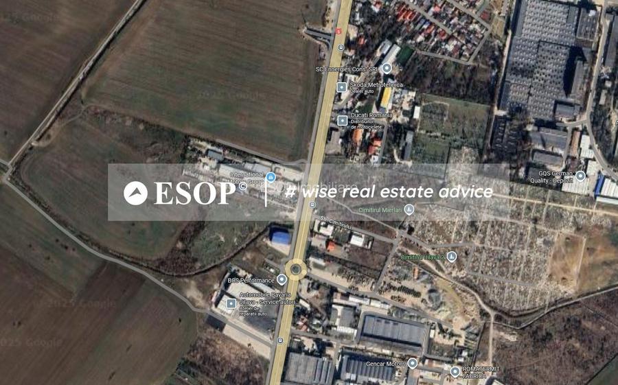 2.387 mp, Jilava, deschidere 50 m, Sos. Giurgiului, ID 15480 - 2