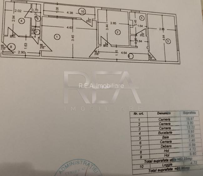 Apartament 3 camere Nicolae Grigorescu / Postavarul  - 14