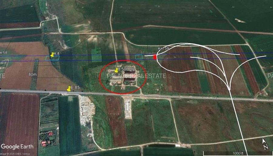 Ansamblu industrial 8.500 mp cu hale si utilitati complete, Letcani, acces E85 - 3