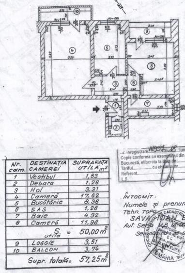 Mosilor-Calea Mosilor-apartament 2 camere - 8