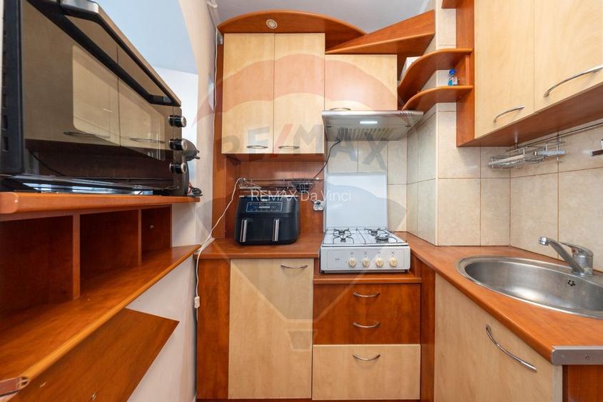 Garsonieră de vânzare mobilată și utilată Răcădău - Brașov - 4