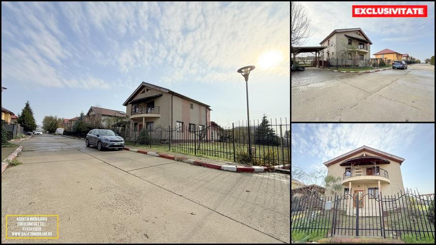 Vânzare Vilă Spațioasă în Complex Rezidențial Privat , Vânători,Galati