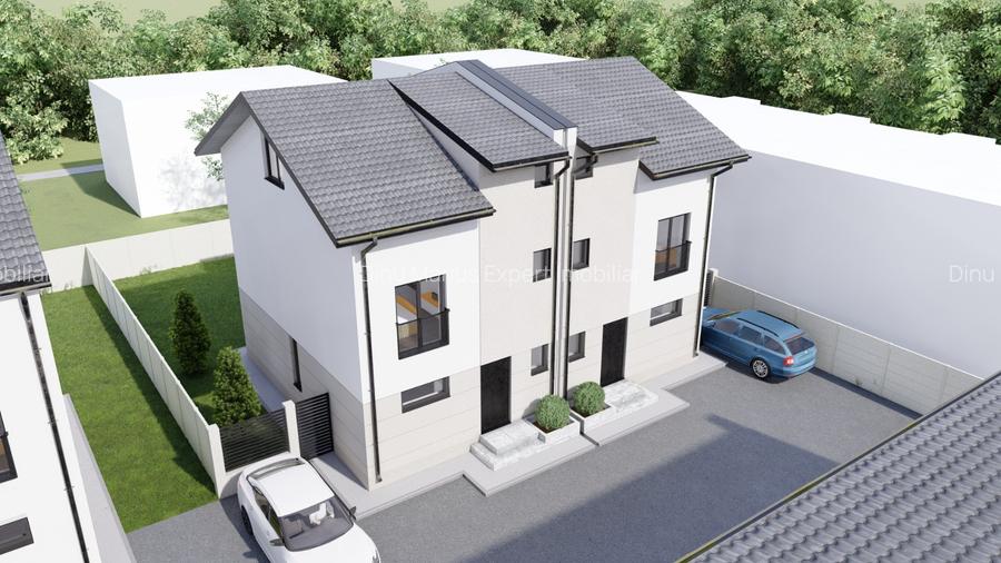 vila 3camere si mansarda locuibila,rate dezvoltator,tva inclus,comision 0 - 4