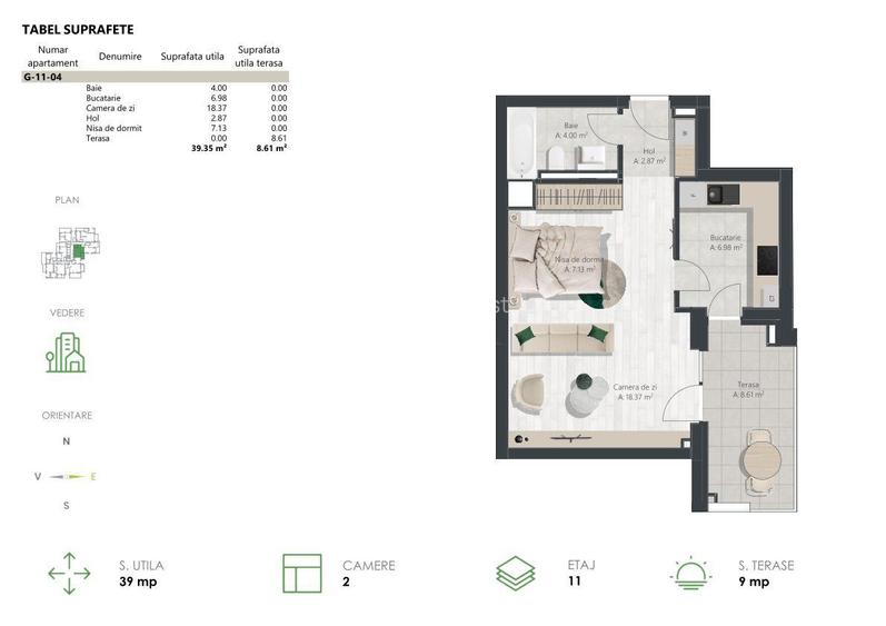 De vanzare apartament in zona de Nord - Comision 0% - 1