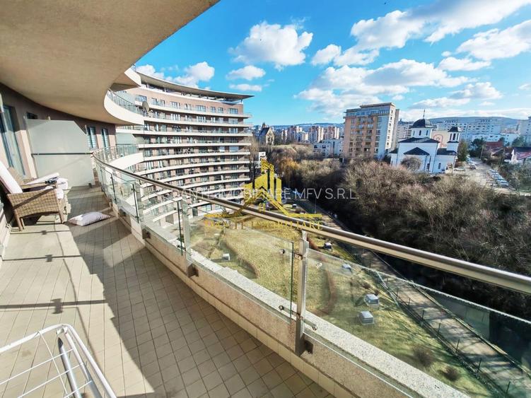 2 camere, spatios, mobilat modern, bloc nou, terasa, Plopilor - 7