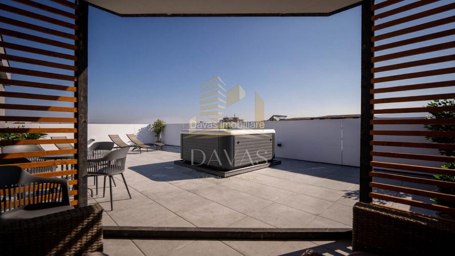 Penthouse ultrafinisat de închiriat + Terasa 150mp | Jacuzzi | Iulius Mall - 14