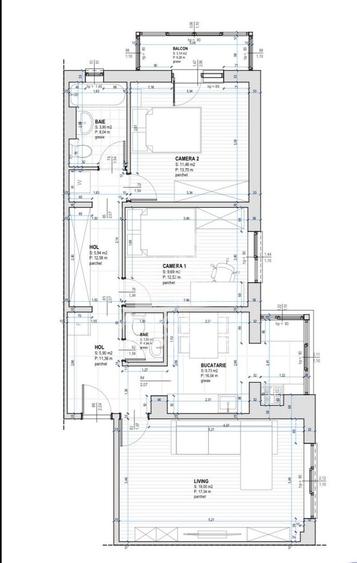 Apartament cu 3 camere de vanzare, Timisoara, zona Lunei