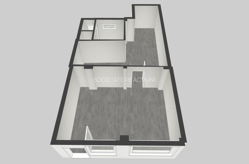 Spatiu Comercial de inchiriat in Sibiu pe Semaforului bl. 19 Pret negociabil - 3