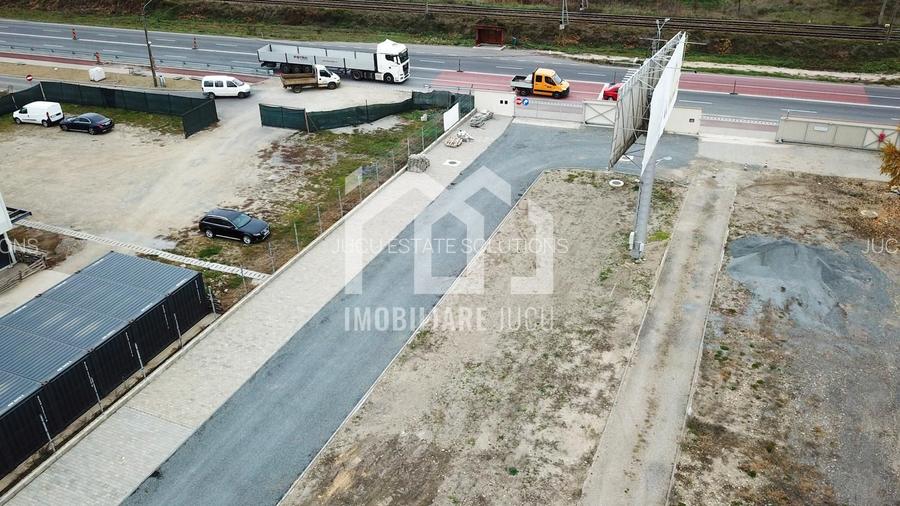 Teren de închiriat - 2173 mp - Jucu de Mijloc, DN1C - 2