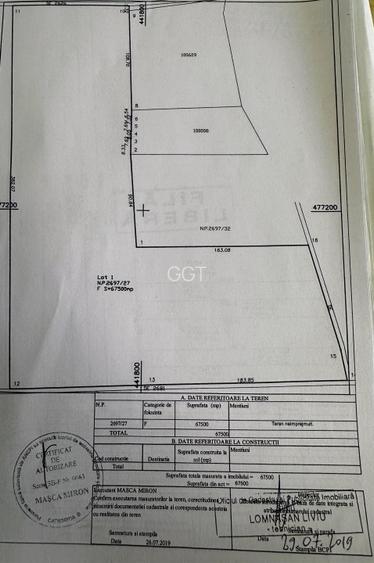 Teren agricol extravilan de vânzare – 67.500 mp – Dealul Daii, Sibiu - 3