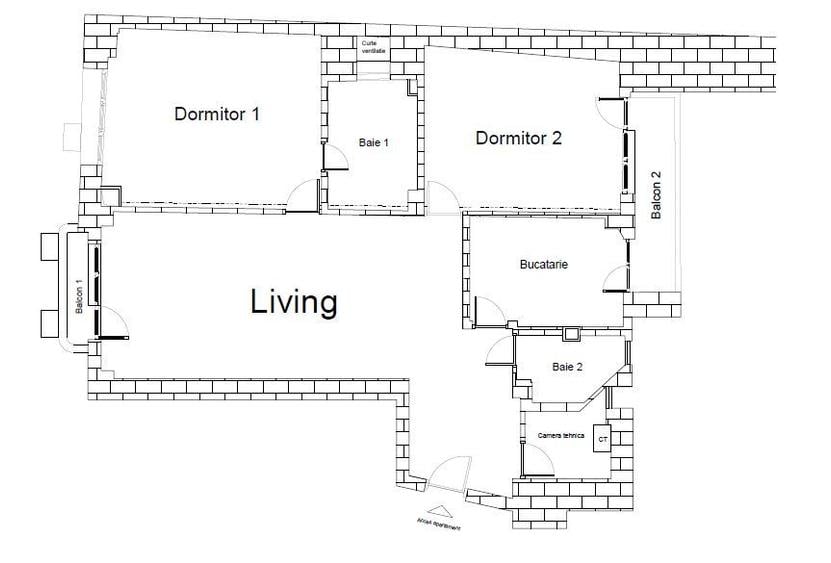 De vanzare Apartament 3 camere Calea Victoriei - 9