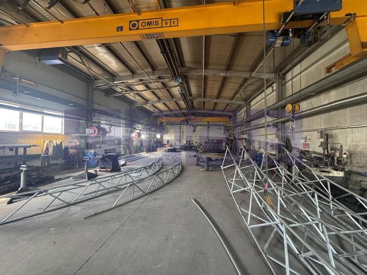 Hală industrială 374mp echipată | Pod rulant + utilaje | Crevedia - 9