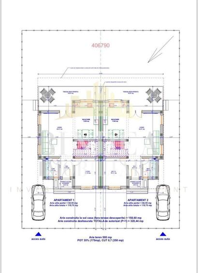 Duplex Giarmata Vii P+ 1,  4 dormitoare- 120mp utili - 4