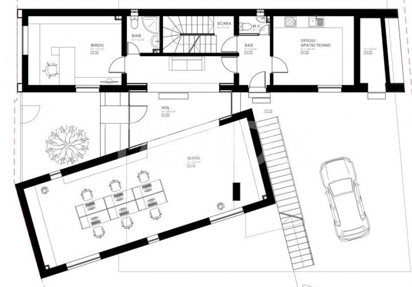 Casa individuala de vanzare cu terasa teren 320 mp zona Centrala Sibiu - 9