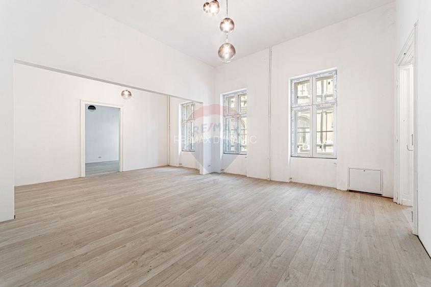 Spațiu de închiriat 149 mp, ultracentral, în Palatul Neumann - 4