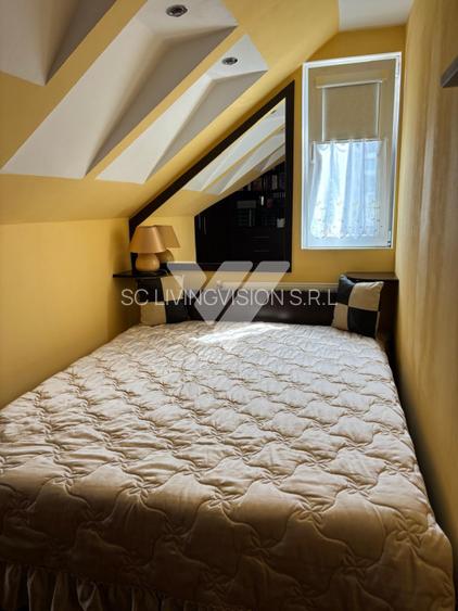 Apartament 3 camere la mansarda mobilat 76 mp Ciresica Sibiu - 7