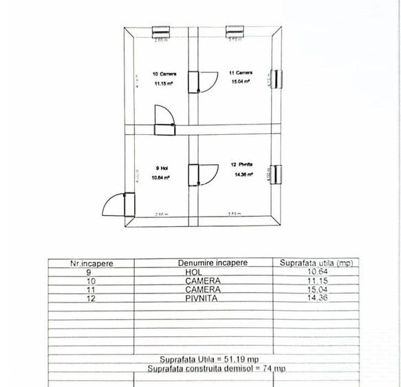 Casă cu 1100mp teren in satul Colun - la 40 km de Sibiu - 11