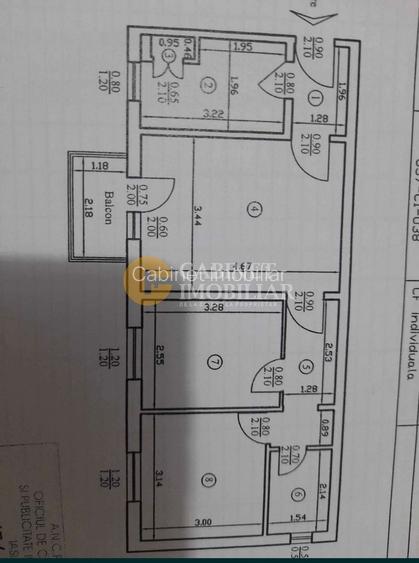 3 camere - Mobilat/Utilat - Etaj 4 (Cu pod izolat) - Zona Dacia - 9