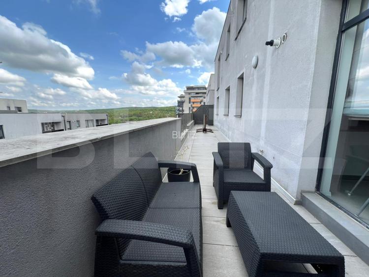 Penthouse de 103 mp utili, 4 camere, 2 terase de 60 mp, 2 parcari, zona Sopor - 11