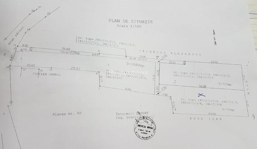 Teren intravilan de 2733mp pentru casa individuala, Feleacu - 2