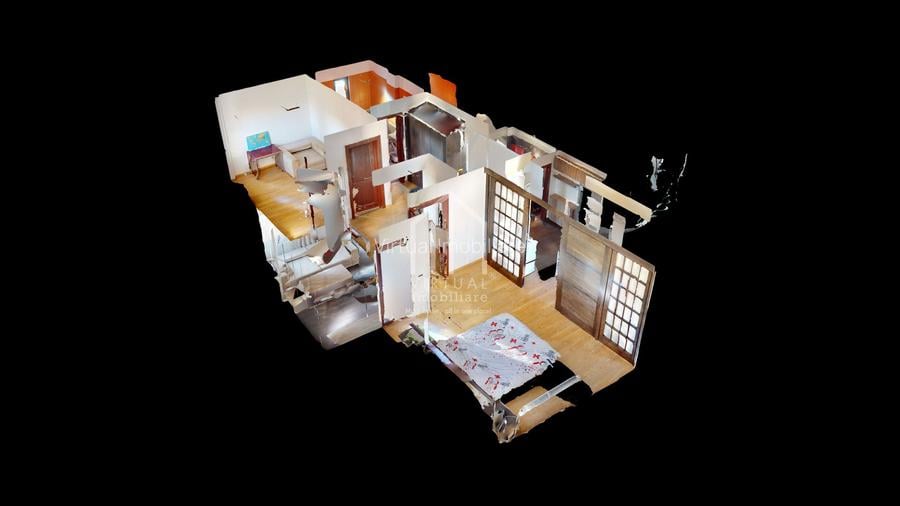 Apartament 3 camere, 2 balcoane, etaj 1, pe 2 nivele, Cal. D-vii - 13