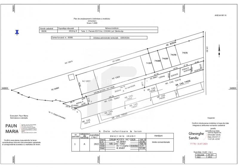 Refugiu la marginea padurii — 2822 mp de liniste in Cocani. - 11