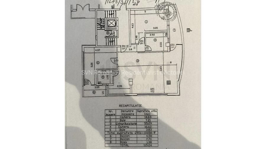 REA1026147 Apartament 3 camere lux Barbu Vacarescu - 15
