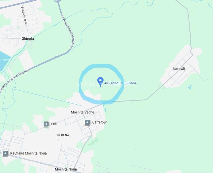 Teren lângă Timișoara, Moșnița Veche, 541 mp | utilități | 50.000€ - 3