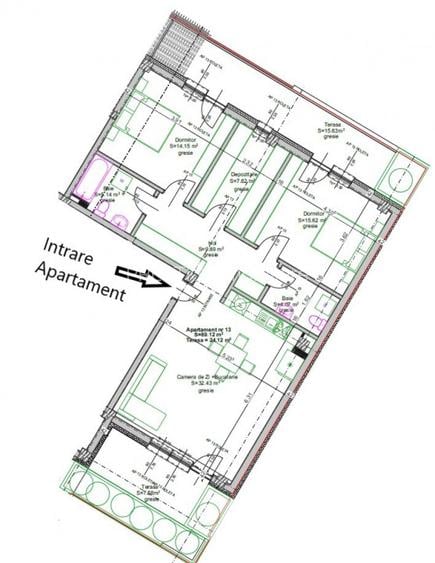 Apartament nou cu 3 camere in Ema Residence - str. Mestesugarilor - 4