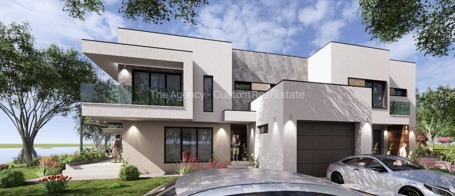 Duplex cu iesire la lac - 5 camere -Corbeanca, central - 15