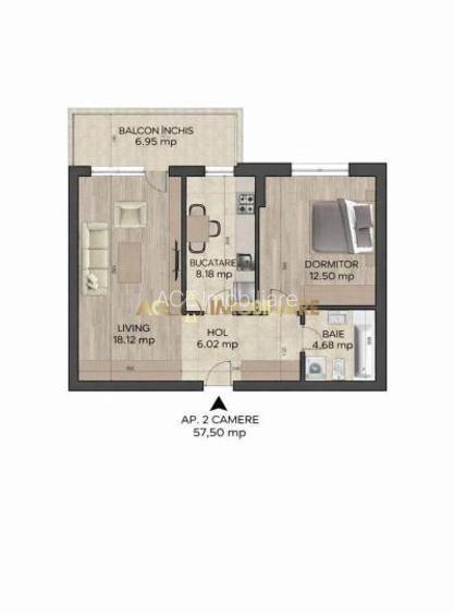 2 Camere de vanzare | Popesti Leordeni | Centrala | Parcare - 17