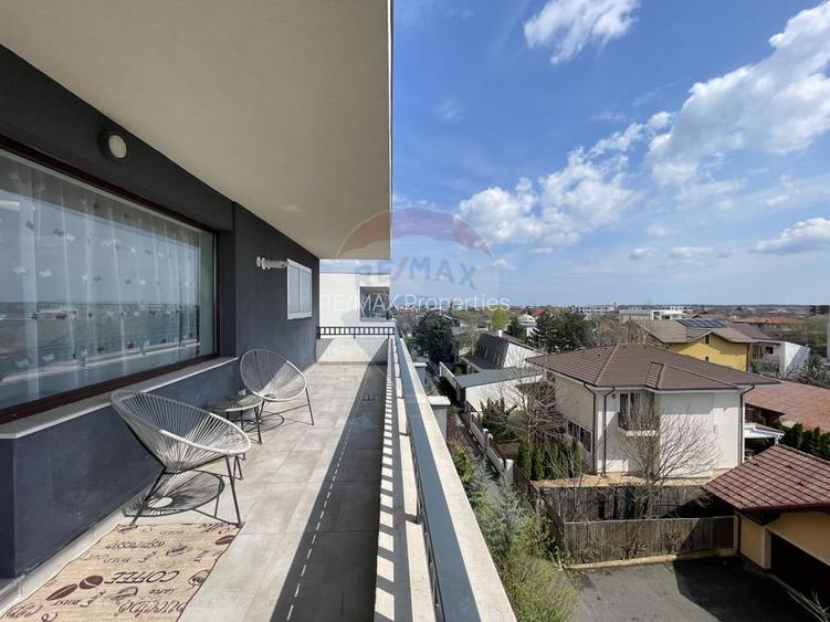 Otopeni | Apartament de inchiriat, terasa, parcare subterana - 6