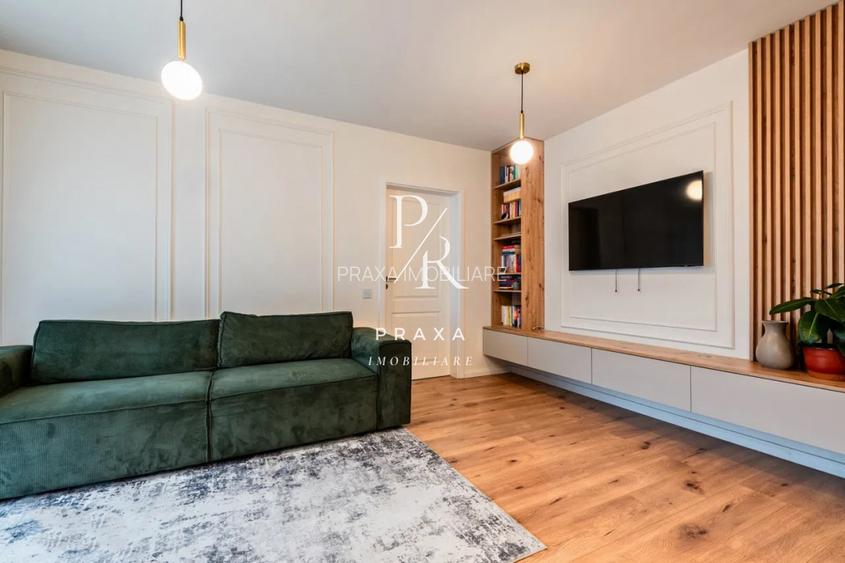 Apartament 3 camere, complet mobilat, terasa 31 mp, parcare, zona Vivo - Metro - 3