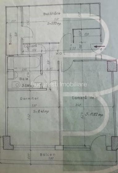 Apartament 2 Camere,Obor Metrou,reabilitat,et.4/10,DECOMANDAT,2 balcoane,Liber - 6
