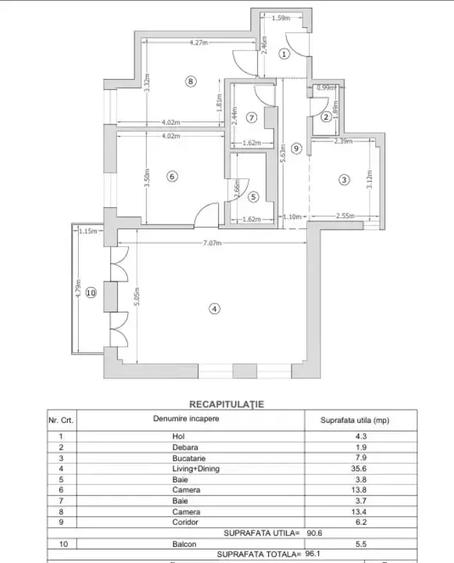 Apartament 3 camere ultracentral nou, complet mobilat lux / Armeneasca - 12