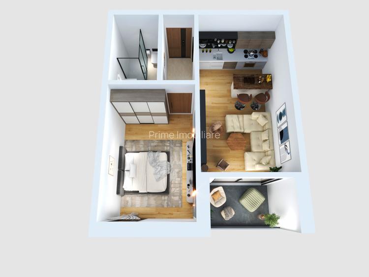 APARTAMENT 1 CAMERA, 40MP, ZONA LIDL CETATE ALBA IULIA - 7