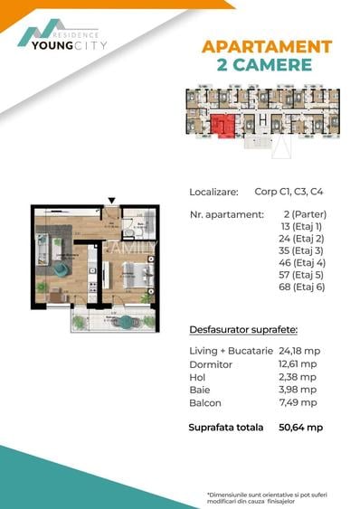 PROMOTIE!! Studio spatios 51mp , Metrou Berceni 10-12min - 4