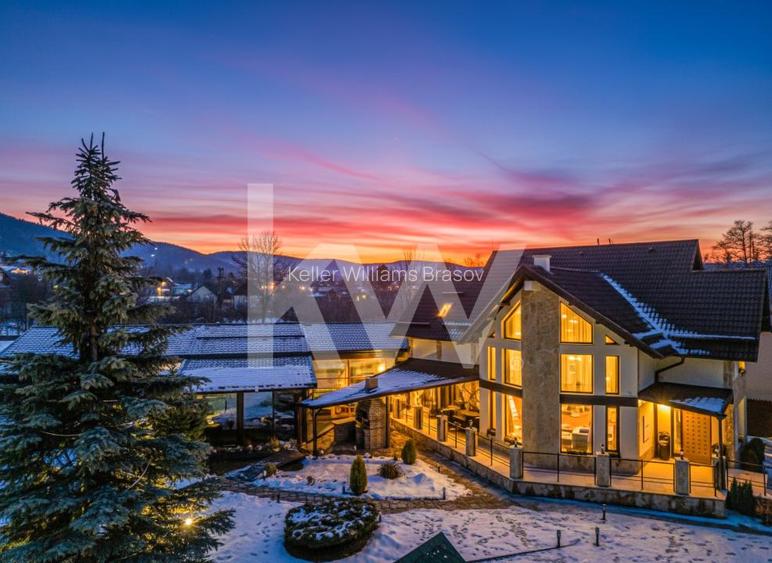 Vila spectaculoasa langa Castelul Bran cu piscina si crama COMISION 0% - 4